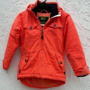BOULDER GEAR Womens Long Sleeve Full Zip Up Hoodie Jacket Orange sz XS